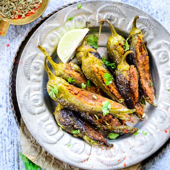 Stuffed Green Chillies