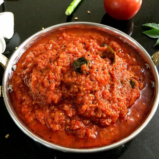 Spicy Tomato Thokku/Pickle