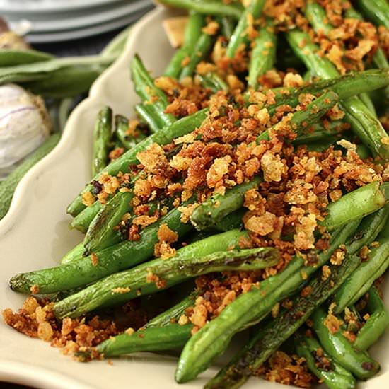 Green Beans with Brown Butter Garli