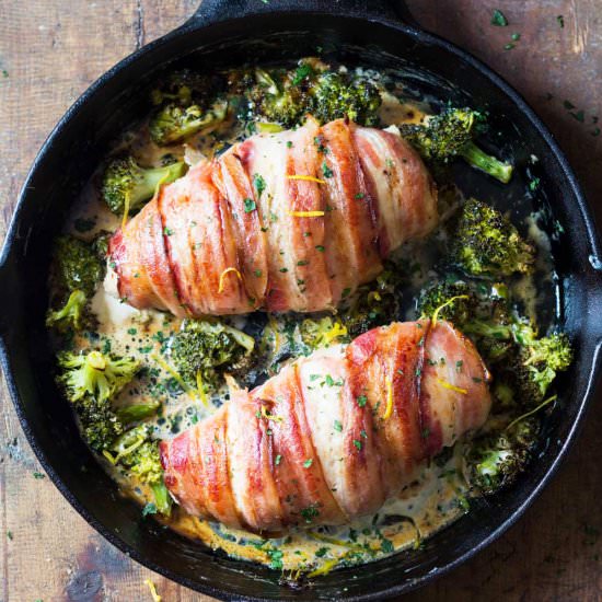 Bacon Wrapped Chicken Breast