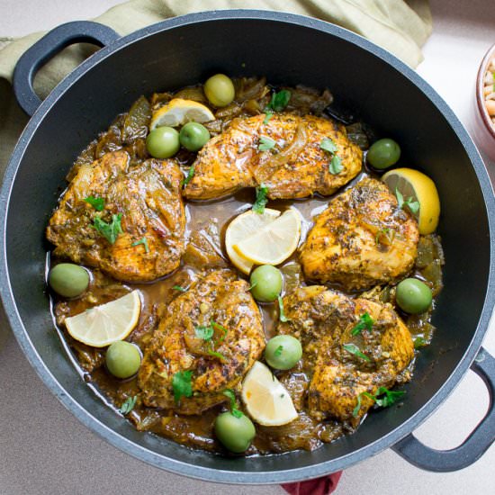Moroccan Olive Chicken