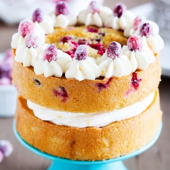 Orange Cranberry Cake