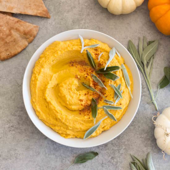 Pumpkin Sage Hummus