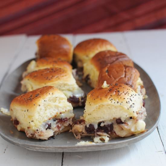 Turkey Cranberry Sliders