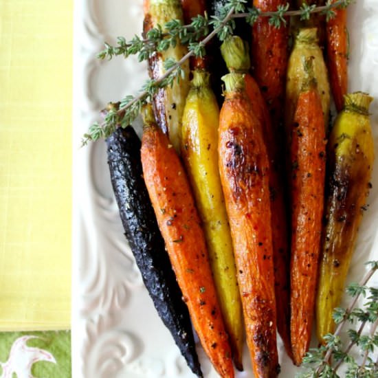 Caramelized Herb Roasted Carrots