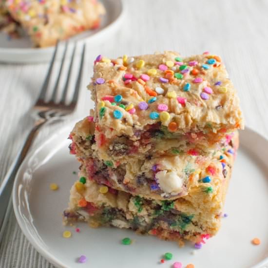 Cake Batter Bars