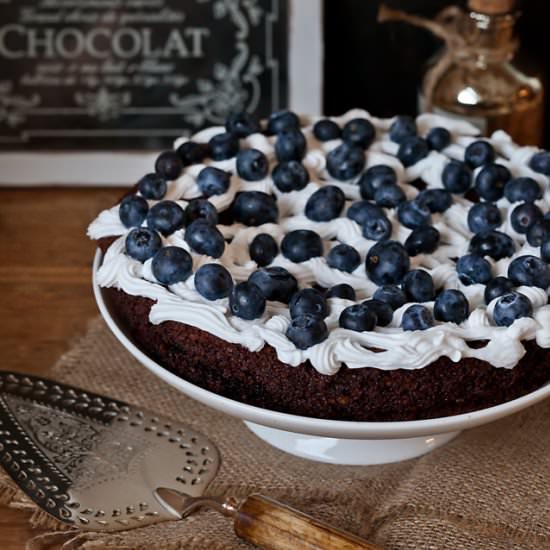 Chocolate Olive Oil Cake (GF)