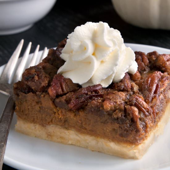 Pumpkin Pecan Bars