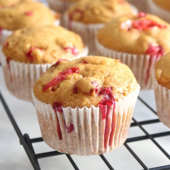 Cranberry Pumpkin Muffins