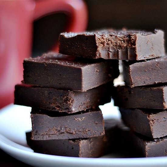 Peppermint Mocha Fudge