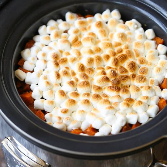 Slow Cooker Sweet Potato Casserole