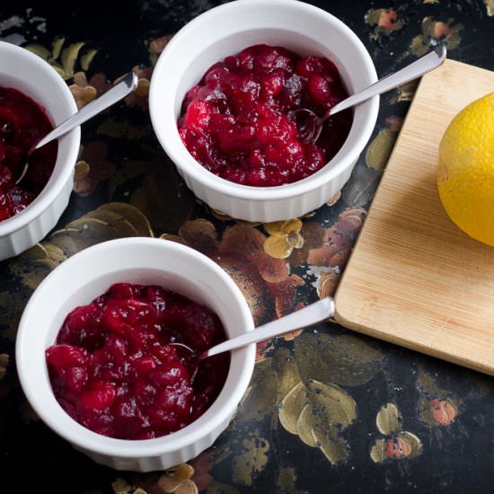 Homemade Cranberry Sauce