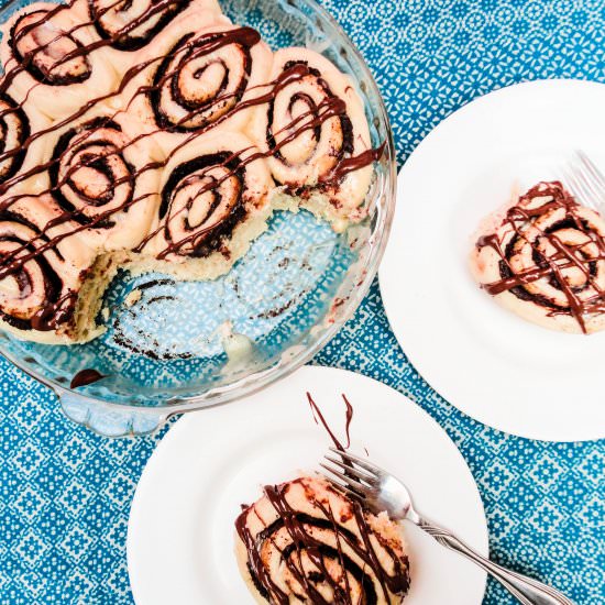 NUTELLA CINNAMON ROLLS