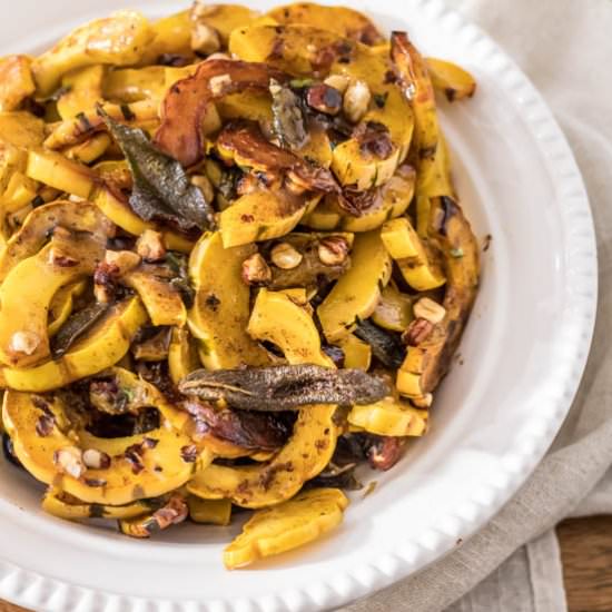 Roasted Delicata Squash