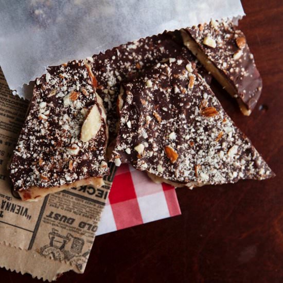 Chocolate Bark, A Homemade Gift