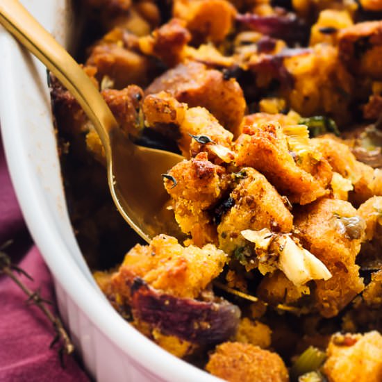 Gluten Free Cornbread Stuffing