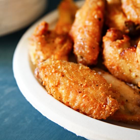 Garlic Parmesan Wings & Drumettes