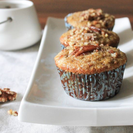 Pumpkin Pecan Pie Muffins