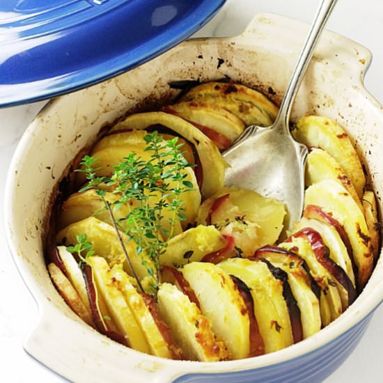 Sweet Potato Apple Casserole