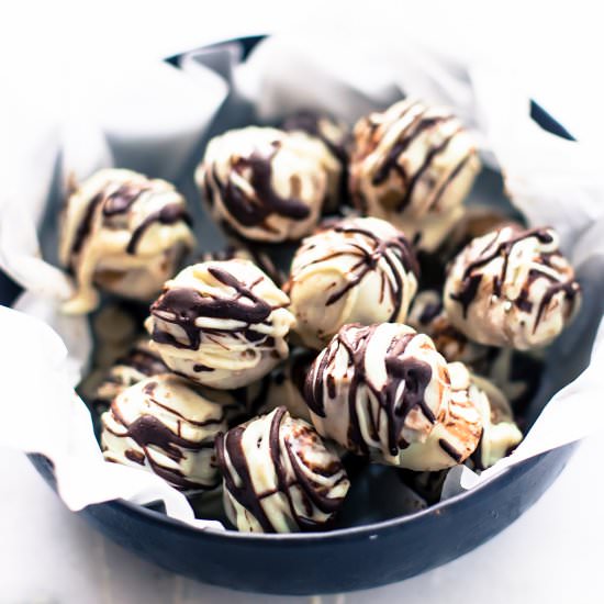 No bake Gluten Free Cake Bites