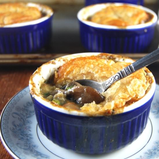 Vegan Mushroom Pot Pie