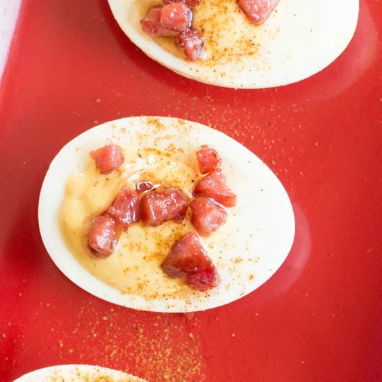 Cajun Style Deviled Eggs