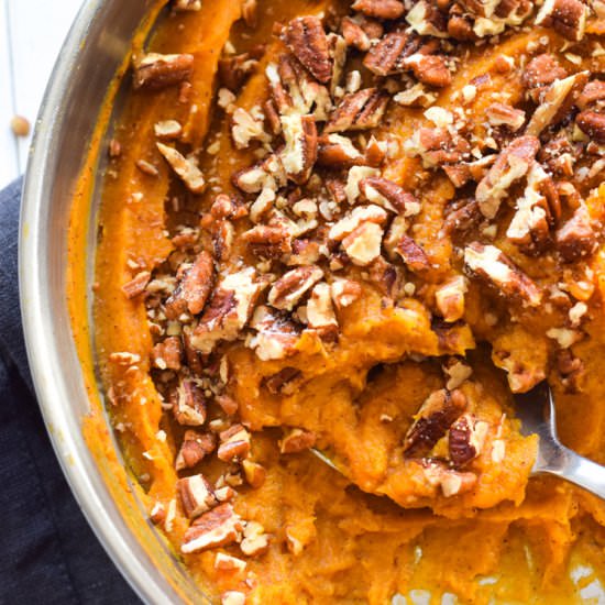 Butternut Squash Sweet Potato Mash