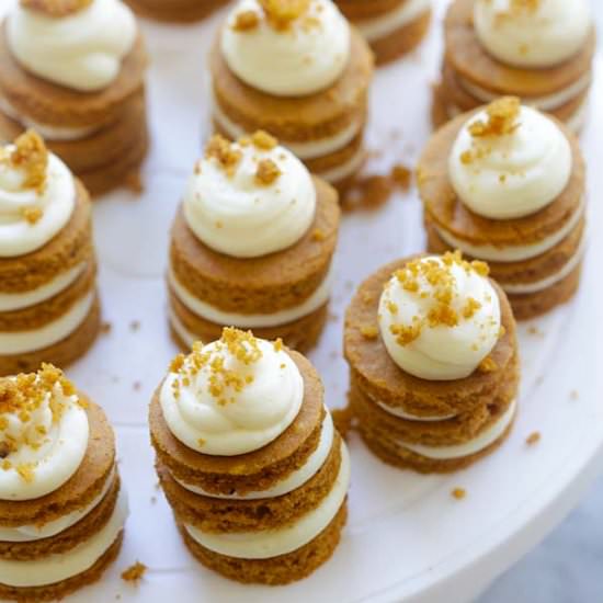 Mini Pumpkin Layer Cake