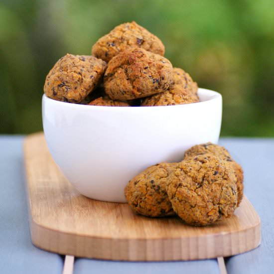 Baked Mexican Black Bean Bites