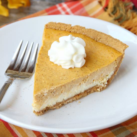 Cheesecake Pumpkin Pie