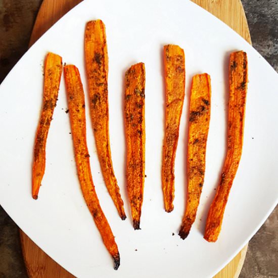 Quick and Easy Roasted Carrots