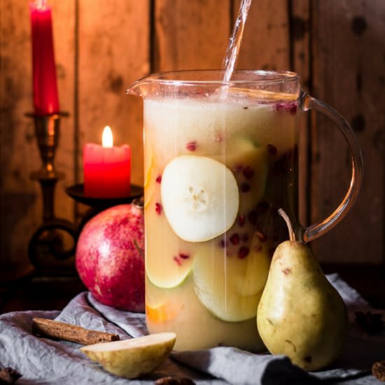 Sober Festive Sangria