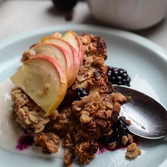Apple & Cinnamon Baked Oatmeal