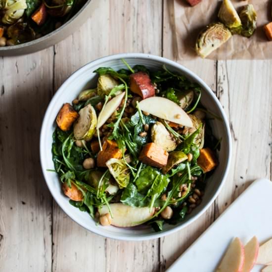Vegan Autumn Harvest Salad