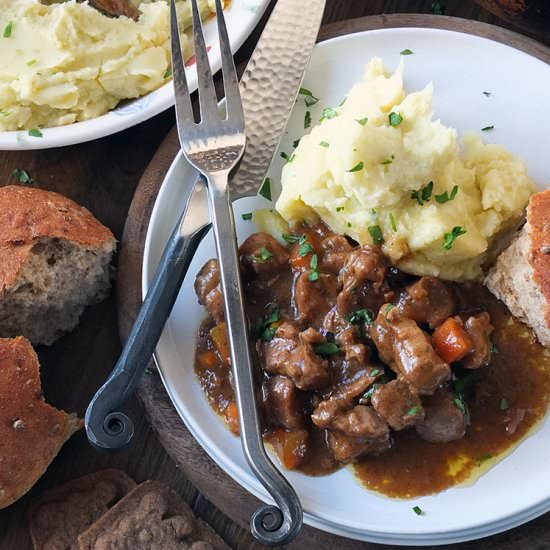 Lamb Casserole with Ale