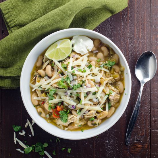 Chicken and White Bean Chili