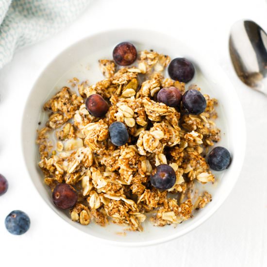 Almond Butter Crunch Granola