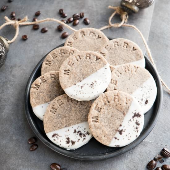 Coffee and Cream Shortbread