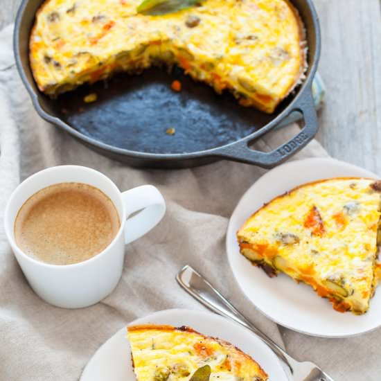 Thanksgiving Breakfast Frittata