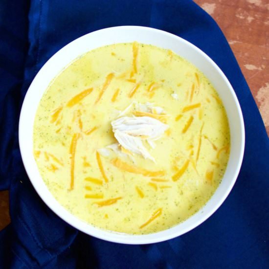 Chicken and Broccoli Cheese Soup