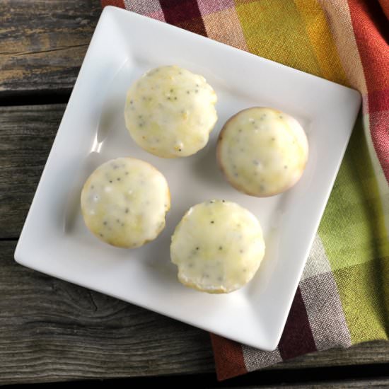 Lemon Poppy Seed Cake Bites