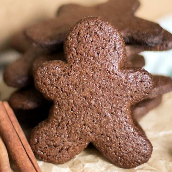 Healthy Gingerbread Cookies