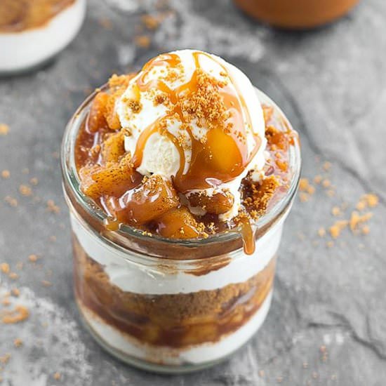 Apple Pie Yogurt Parfait