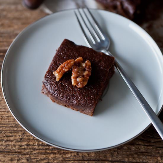 Chocolate & Almond Butter Brownies