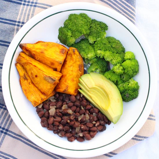 Sweet Potato and Black Bean Bowl