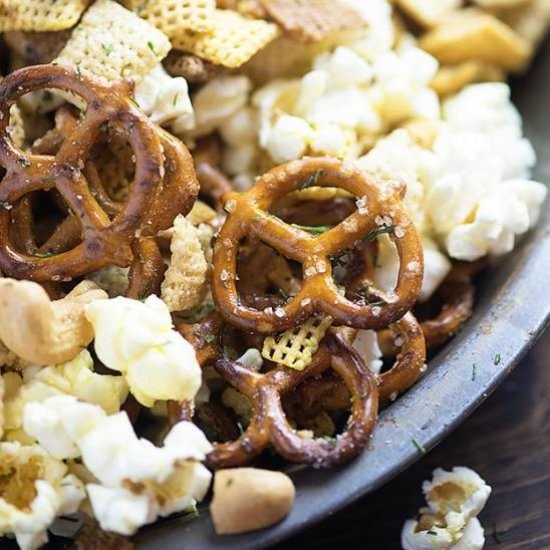 Dill Pickle Snack Mix