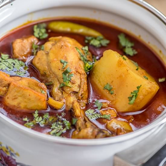 Pressure Cooker Chicken Curry
