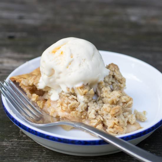 Apple Crumble Pie