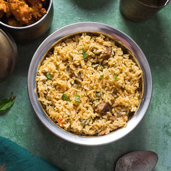 Chettinadu Mutton Biriyani