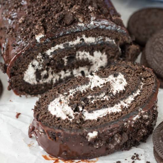 Oreo Cake Roll